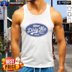 Pretty Dirty Mo Media Oval Tank Top in stylish design, perfect for casual wear and summer outfits.