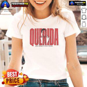 Pretty Querida Dime Cuando Tu Vas A Volver Ladies Tee featuring stylish design and comfortable fit for everyday wear.