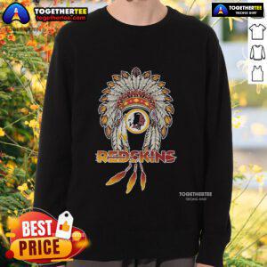 Top Washington Commanders Redskins X Native American sweatshirt showcasing team pride and cultural heritage.