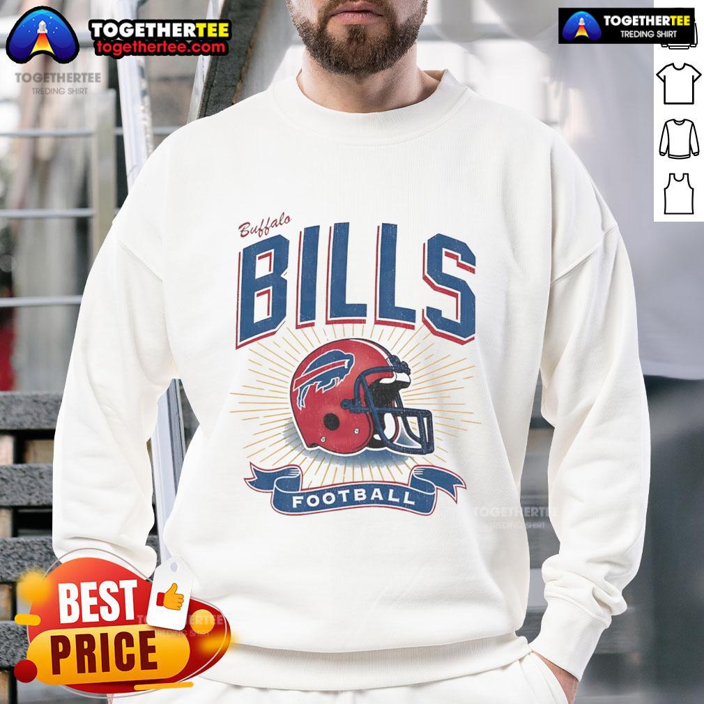 Good Buffalo Bills Prime Franklin Red Helmet Sweatshirt for fans, showcasing team spirit and style.