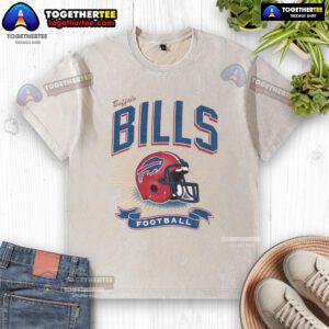Good Buffalo Bills Prime Franklin Red Helmet Washed T-Shirt featuring vibrant team colors and stylish design for fans.