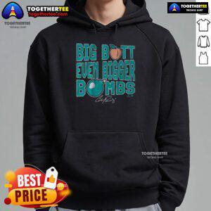 Nice-Cal Raleigh Big Butt Even Bigger Bombs Hoodie featuring a stylish design perfect for casual wear.