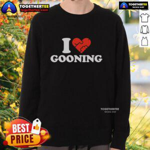 Cozy Nice I Love Gooning Sweatshirt featuring a stylish design, perfect for casual wear and gooning enthusiasts.