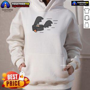 Nice Philadelphia Flyers hockey puck flying design on a cozy hoodie, perfect for fans and chilly game days.