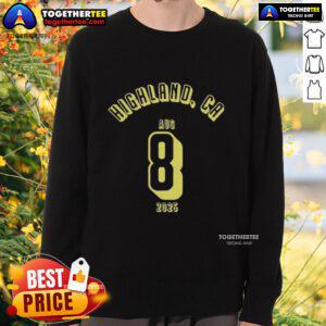 Official 311 Band Tour sweatshirt from Yaamava Theater, Highland, CA, August 8, 2025, featuring vibrant design and logo.