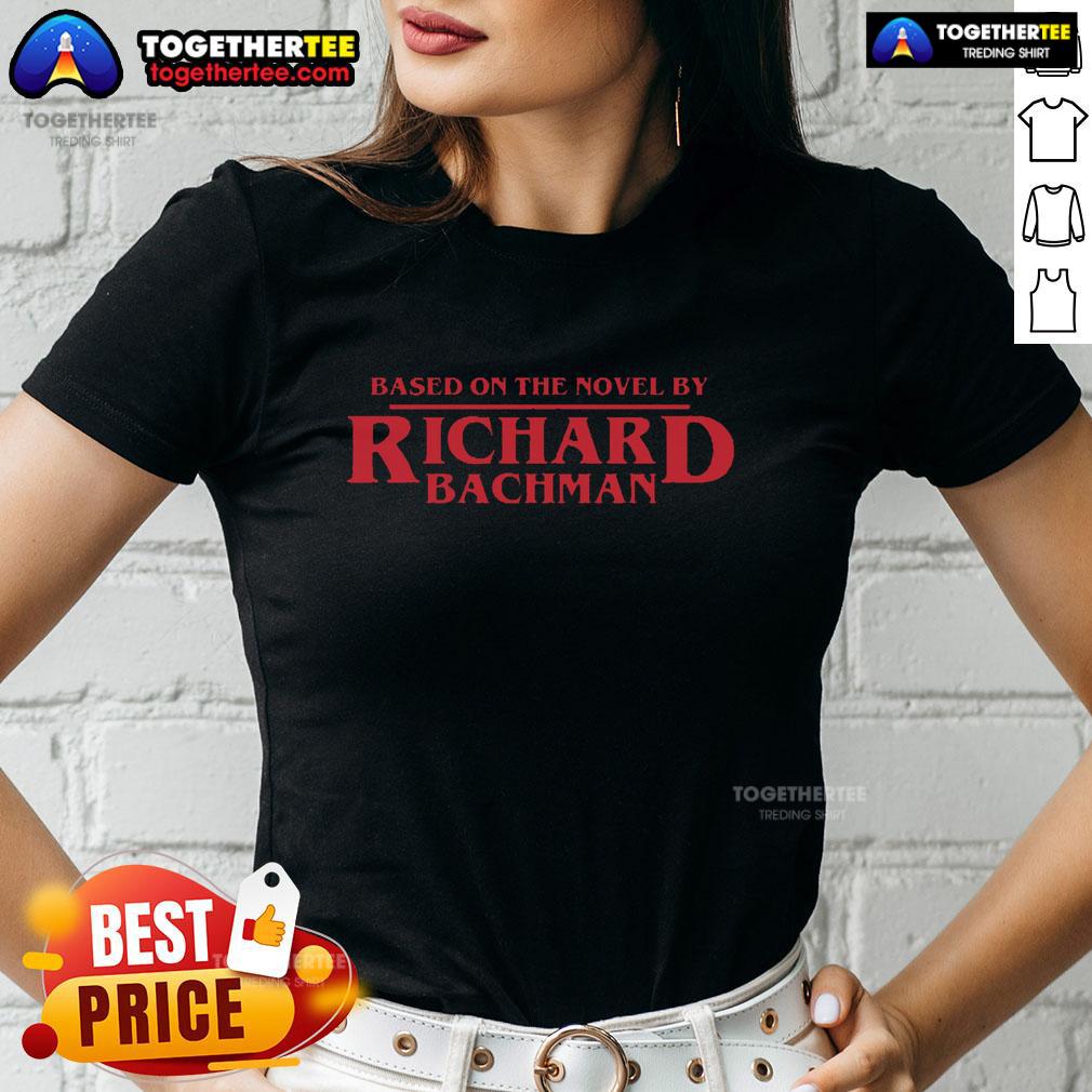 Official ladies tee based on a novel by Richard Bachman featuring a stylish design and comfortable fit.