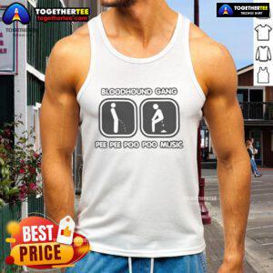 Official Bloodhound Gang Pee Pee Poo Poo Music Tank Top featuring bold graphics and vibrant colors for fans.