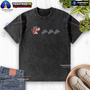Official Gaul Man Washed T-Shirt featuring a vintage design and comfortable fit for everyday wear.