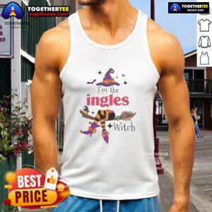 Official I'm The Ingles Witch Halloween Tank Top featuring a spooky design perfect for Halloween celebrations.