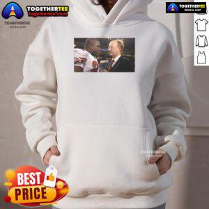 Official John Clayton and Frank Gore NFL Network vintage hoodie showcasing classic sports style and memorabilia.