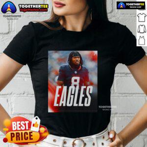 Official John Metchie III Transfer Market football player ladies tee featuring team colors and logo design.