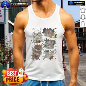 Official Loafing Him Was Bread Flour Song tank top featuring playful bread-themed graphics and a comfortable fit.