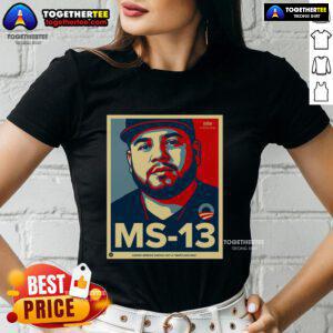 Official MS-13 Kilmar Abrego Garcia Not a Maryland Dad ladies tee featuring bold graphics and a stylish fit.