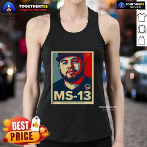 Official MS-13 Kilmar Abrego Garcia tank top design, showcasing a bold statement: 'Not a Maryland Dad' for unique style.