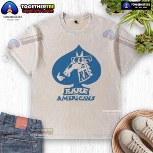 Official Rare Americans Spades Washed T-Shirt in soft fabric, featuring a stylish design perfect for casual wear.