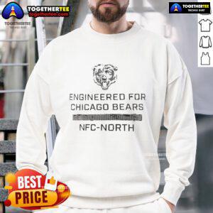 Official Rome Odunze Wear Engineered for Chicago Bears NFC North Sweatshirt, showcasing team colors and logo design.