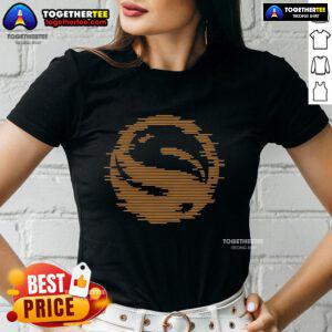 Original Guru Glitch Ladies Tee featuring a stylish design with vibrant colors and a trendy fit for women.