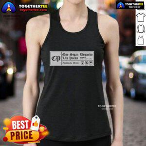 Alt Text: Original Que Sigan Llegando Las Pacas tank top featuring a vibrant graphic design and comfortable fit for casual wear.