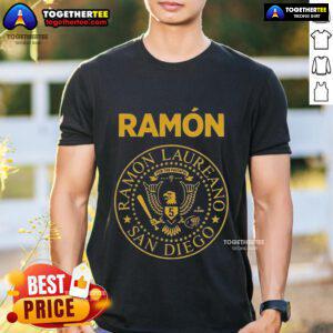 Original Ramn Laureano San Diego Baseball MLBPA T-Shirt featuring vibrant graphics and a comfortable fit.