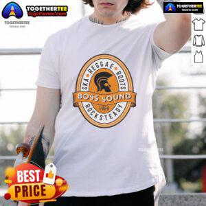 Premium Boss Sound Ska Reggae Roots T-Shirt featuring vibrant graphics and a comfortable fit for music lovers.