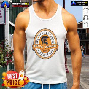 Premium Boss Sound Ska Reggae Roots Tank Top featuring vibrant design and comfortable fit for music lovers.