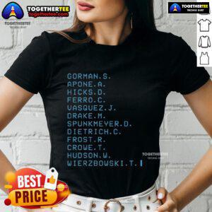 Alt Text: Premium Colonial Marines Death Order Ladies Tee featuring a stylish design for fans of sci-fi and gaming apparel.