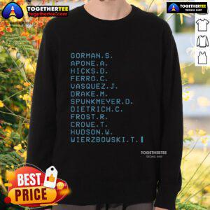 Alt Text: Premium Colonial Marines Death Order Sweatshirt showcasing a stylish design perfect for fans of sci-fi and military apparel.