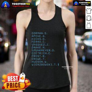 Premium Colonial Marines Death Order Tank Top featuring bold graphics and a comfortable fit for fans of sci-fi apparel.