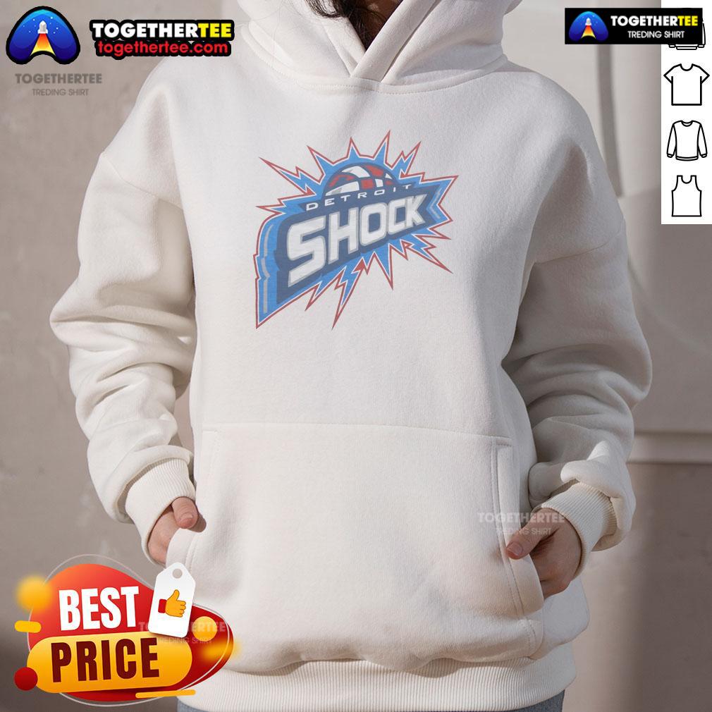 Premium Detroit Shock Hoodie in vibrant colors, showcasing stylish design and comfortable fit for fans and fashion lovers.