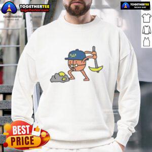 Premium Denver Nuggets basketball sweatshirt featuring team colors and logo, perfect for fans and game day attire.