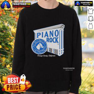 Premium Corporate Piano Rock Sweatshirt featuring a stylish design for music lovers and fashion enthusiasts.