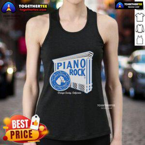 Premium Corporate Piano Rock Tank Top featuring a stylish design for music lovers and fashion enthusiasts.