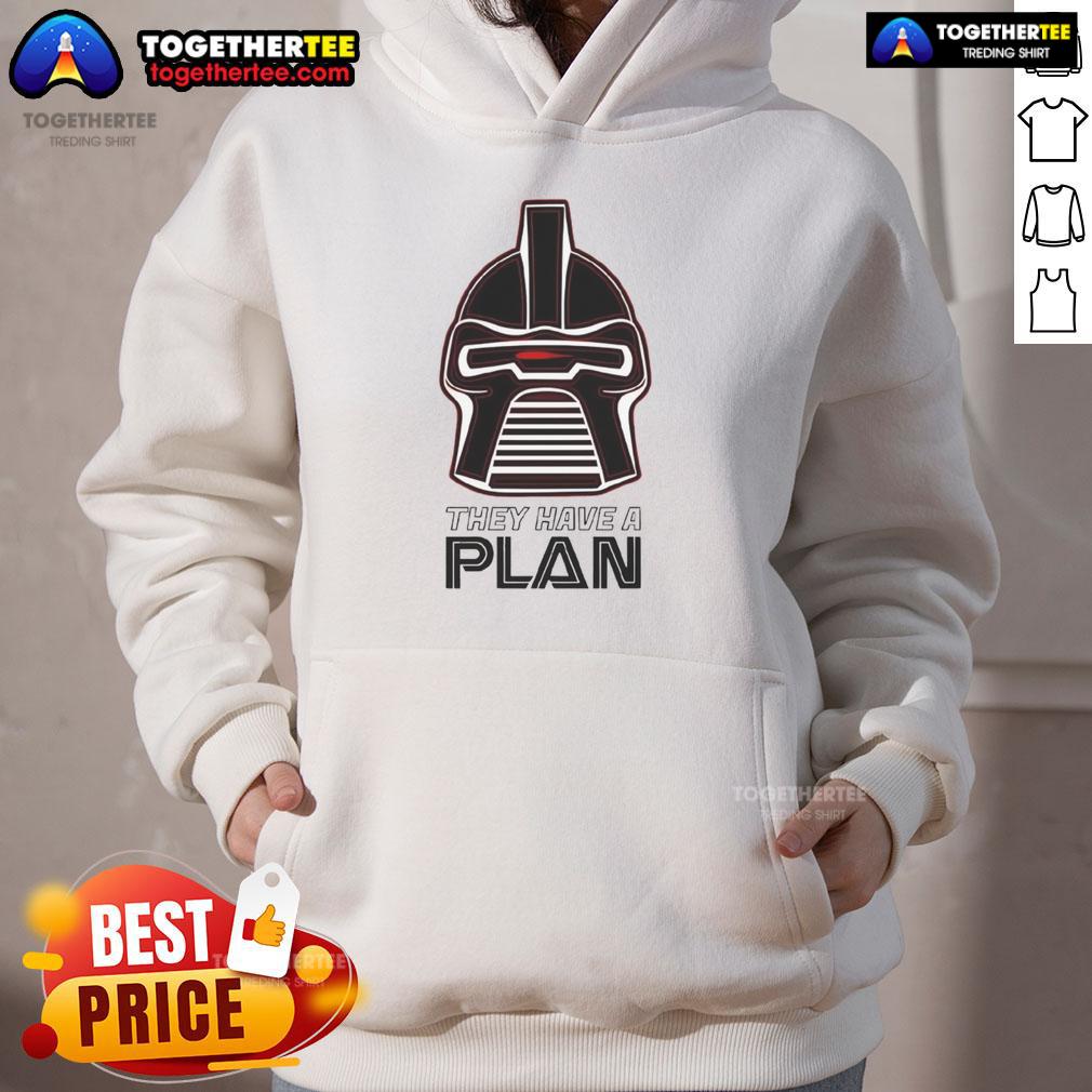 Premium The Cylons Have A Plan Hoodie featuring a stylish design inspired by sci-fi themes, perfect for fans.