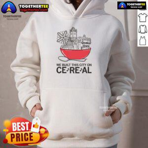 Premium We Built This City Hoodie in stylish design, perfect for urban fashion lovers seeking comfort and trendiness.