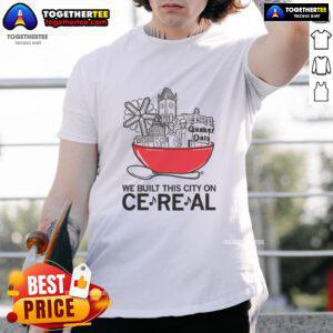 Premium We Built This City T-Shirt featuring unique graphic design and comfortable fit for casual wear.