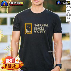 Funny Snoopy National Beagle Society T-Shirt featuring a playful design perfect for beagle lovers and fans of Snoopy.