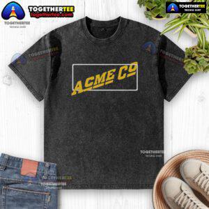 Good Acme Co Vintage Washed T-Shirt in soft cotton with a relaxed fit, perfect for casual wear and vintage style enthusiasts.