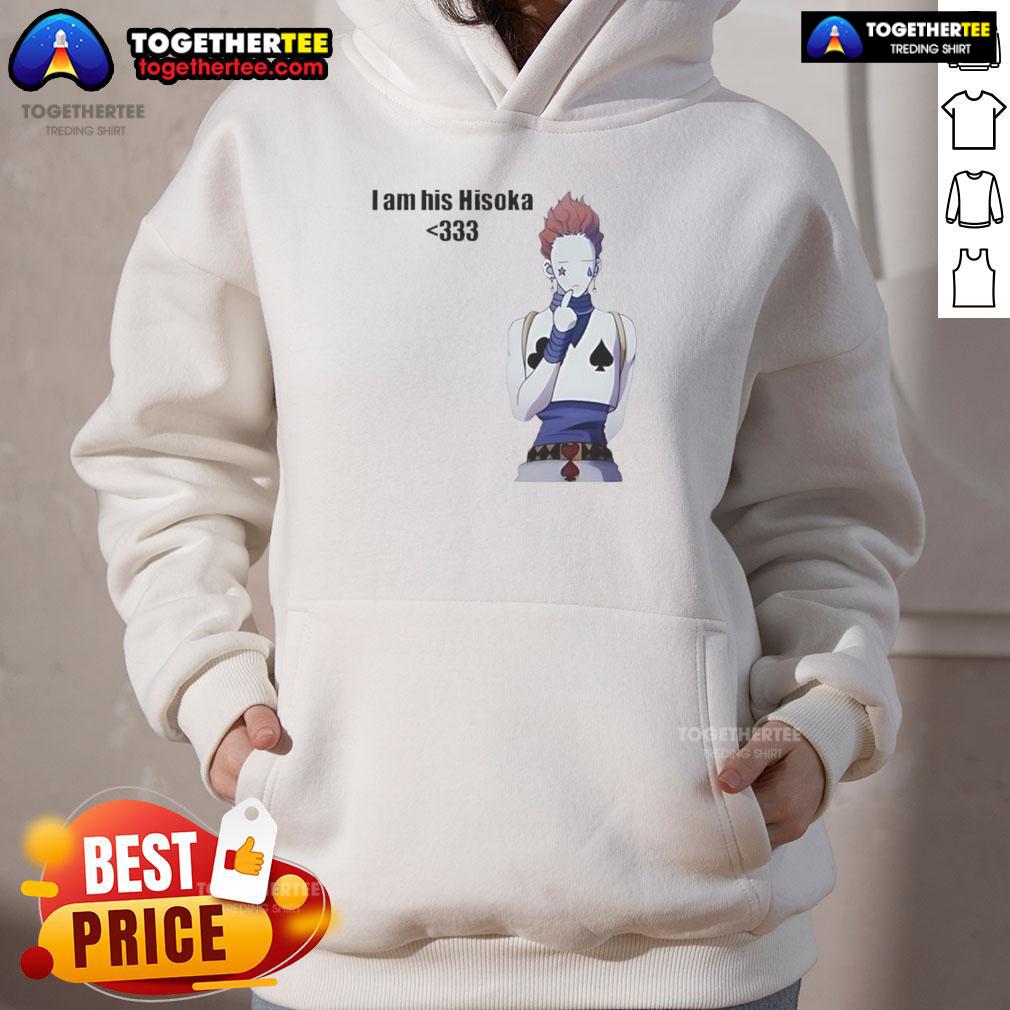 Good I Am His Hisoka Hoodie featuring a stylish design inspired by the popular anime character Hisoka from Hunter x Hunter.