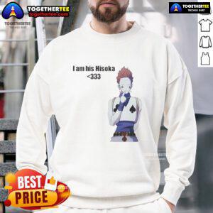 Good I Am His Hisoka Sweatshirt featuring vibrant anime graphics, perfect for fans of Hisoka from Hunter x Hunter.