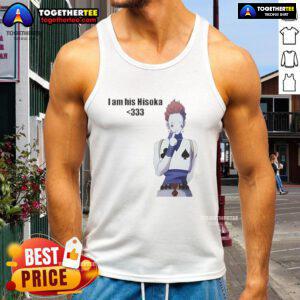 Alt Text: Good I Am His Hisoka tank top featuring vibrant colors and unique design, perfect for anime fans and casual wear.