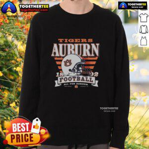 Hot Auburn Tigers Stripe Splash Sweatshirt featuring vibrant stripes and team logo, perfect for game day style.