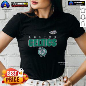Hot Boston Celtics throwback ladies tee featuring vintage logo and stylish design, perfect for fans and casual wear.