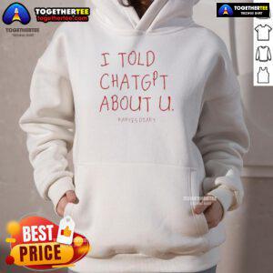 Cozy Kanye's Diary hoodie featuring a stylish graphic, perfect for fans of Nice-I-Told-ChatGPT fashion.
