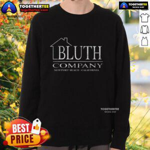 Premium Bluth Company sweatshirt from Newport Beach, California, featuring a stylish design in a cozy fit.