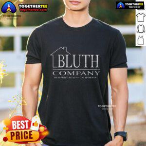 Premium Bluth Company Newport Beach California T-Shirt featuring vibrant design and comfortable fit for fans.