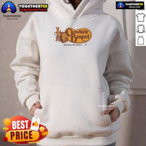 Top Crowker Barrel hoodie from The Old Bite Me Store, featuring a stylish design and cozy fit, perfect for casual wear.
