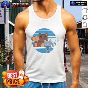 Top Final Destination Bloodlines Owen Patrick Joyner wearing a stylish tank top, showcasing a trendy summer look.