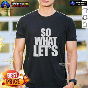 Top Korn Star So What Let's T-Shirt featuring bold graphic design and vibrant colors, perfect for music fans.
