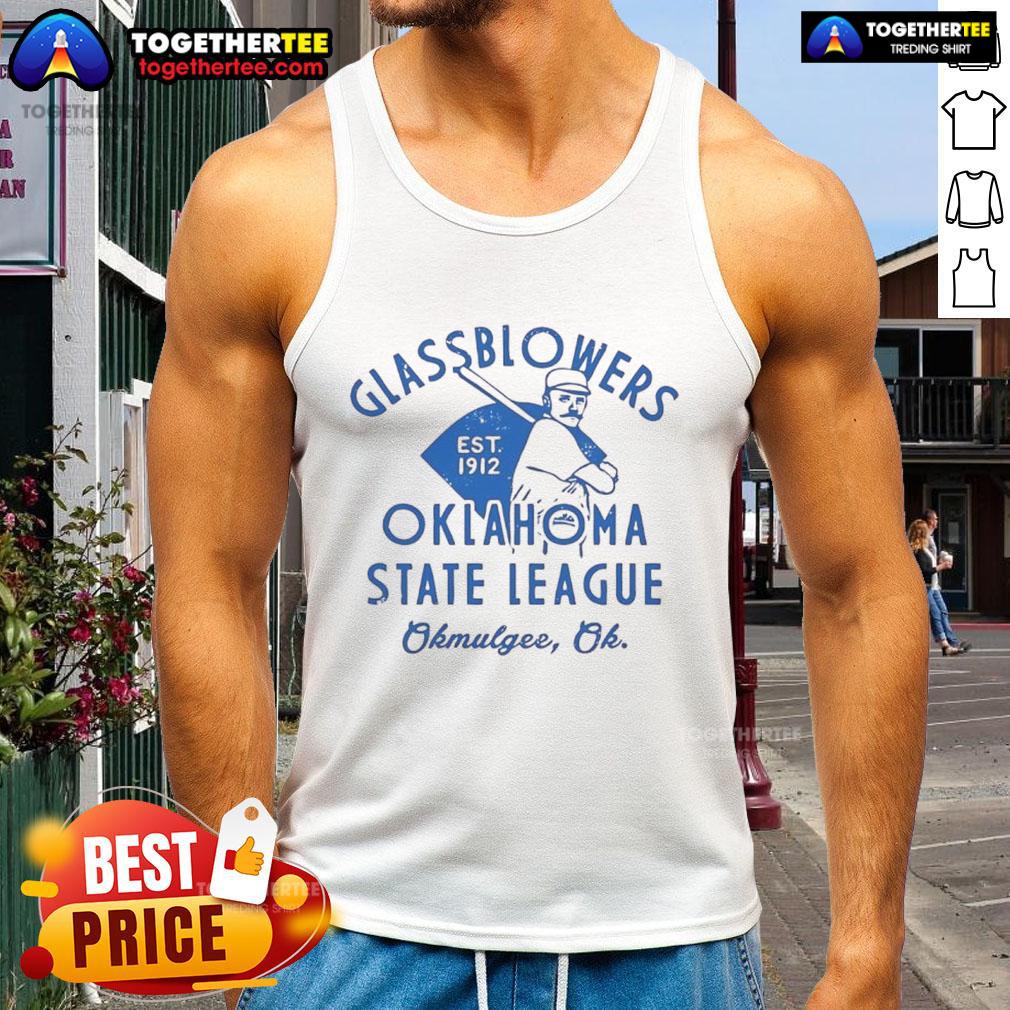 Top-Okmulgee-Glassblowers-Oklahoma-Baseball-Tank-Top