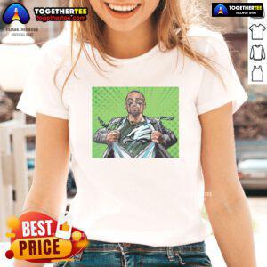 Top-Philadelphia-Eagles-Football-Jalen-Hurts-Is-The-Quiet-Superman-Comic-Style-Ladies-Tee
